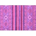 thumbnail image 1 of Ahgly Company Indoor Rectangle Abstract Purple Modern Area Rugs, 7' x 10', 1 of 4