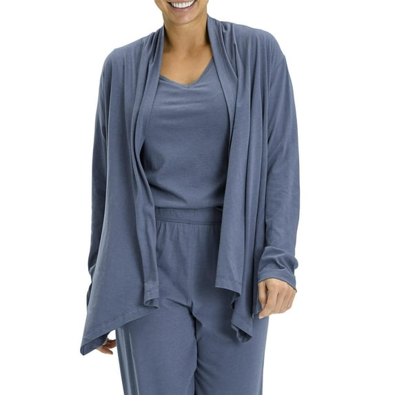 No Nonsense Women's Serene Sleep Wrap Vintage Indigo S/M