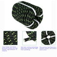 thumbnail image 2 of 1/2 in Polyester Rope 150 FT Nylon Pulling Rope Arborist Rigging Rope Sailing Rope for Camping Swings Arborist Gardening Marine Black, 2 of 6