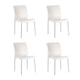 thumbnail image 1 of juego 4 sillas hot blancas, 1 of 5