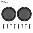 thumbnail image 2 of Speakers Cover Steel Mesh Woofer Subwoofer Grill Protector 2pcs 6.5" Black Car, 2 of 5