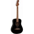 thumbnail image 4 of Fender California Standard Redondo Mini Acoustic Guitar - Black w/ Tuner, 4 of 9