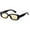 Yellow, variant on ibiyuan Womens Sunglasses 90's Fashion Rectangle Sunglasses For Women Black Tortoise Frame Retro Sun Glasses