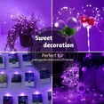 thumbnail image 4 of Led Fairy Lights, 3M 30 LED Battery Operated LED String Lights Waterproof for Outdoor Garden Indoor Wedding Party Christmas (Purple), 4 of 4