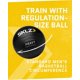 thumbnail image 3 of Balón de baloncesto de entrenamiento pesado SKLZ de 3 libras, piel sintética negra, 3 of 6