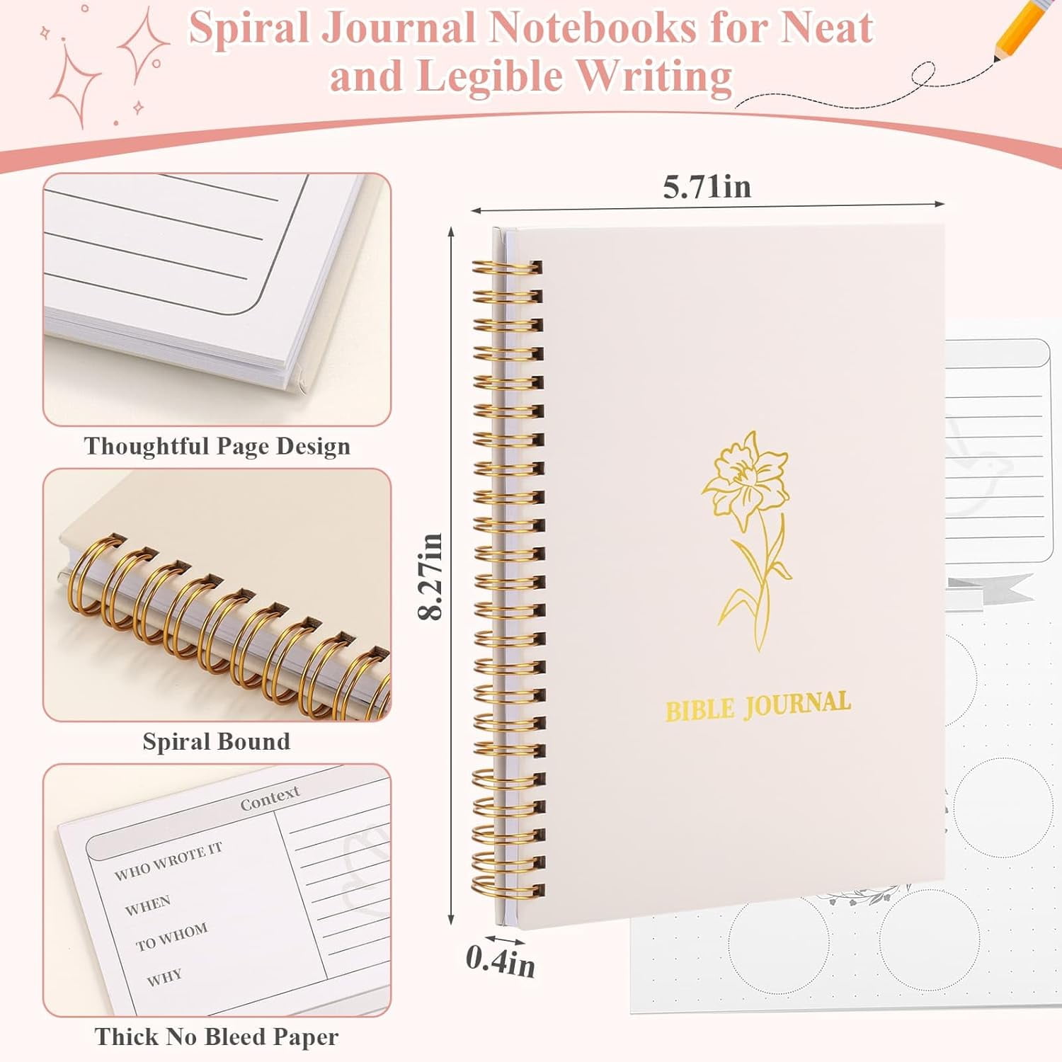 79 Pack Bible Study Supplies Journaling Kit for Women, Prayer Journal Note Taking Annotation Kit, Bible Tabs and Highlighters Set with Pencil Case and More Bible Study Tools