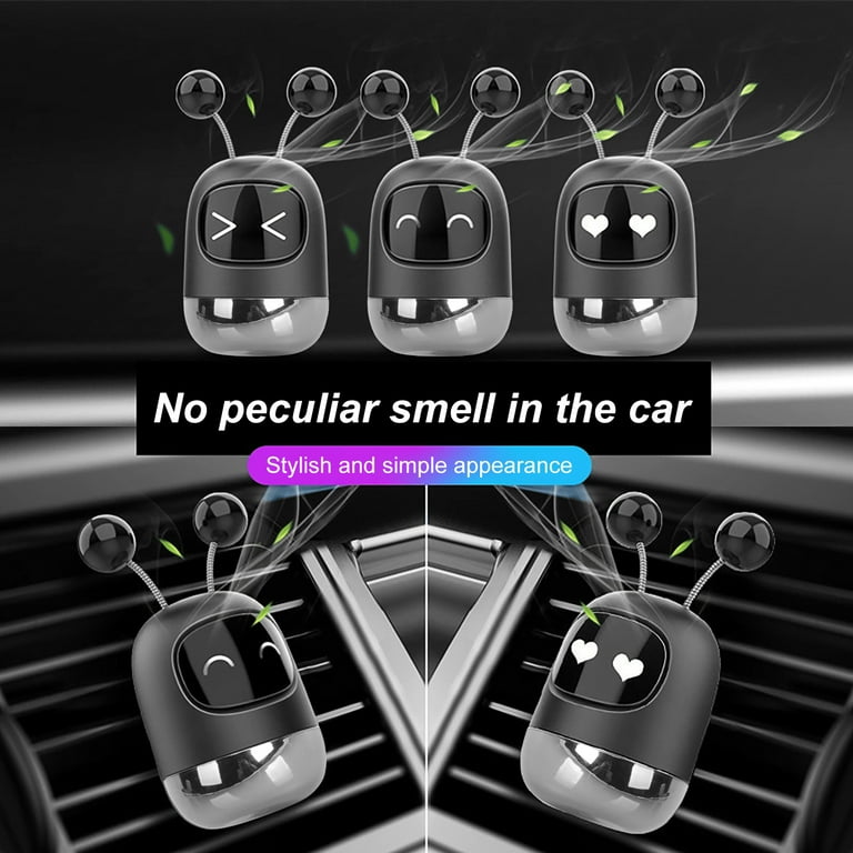 Bluethy Car Air Freshener Cartoon Robot Silicone Air Vent Clip