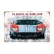 thumbnail image 2 of Placa Metal Vintage para Coche Pintura Hierro Rectangular Arte Pared Bar El 30x20cm, 2 of 9