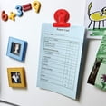 thumbnail image 3 of 12 pack Fridge Magnets Refrigerator Magnets Magnetic Clips Heavy Duty Detailed List Display Paper Fasteners on Home& Office& Teaching, 3 of 5