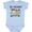 AE-Light Blue, variant on My Grammy Loves Me with Sloth and Hearts Boys or Girls Baby Bodysuit