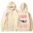 thumbnail image 3 of Sudadera con capucha estampada para hombre LOOK MOM I CAN FLY, ropa creativa con cuello redondo, sudadera de moda de gran tamaño, sudadera con capucha de cuello redondo para hombre, 3 of 5
