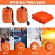 thumbnail image 3 of Piezas Manta Térmica Emergencia Reutilizable,Incluye una Pequeña Linterna,Saco Dormir Supervivencia,Ultra Compacto,Aislante Térmico para Camping,Senderismo,Aventura,Equipo de Emergencia(Naranja), 3 of 3