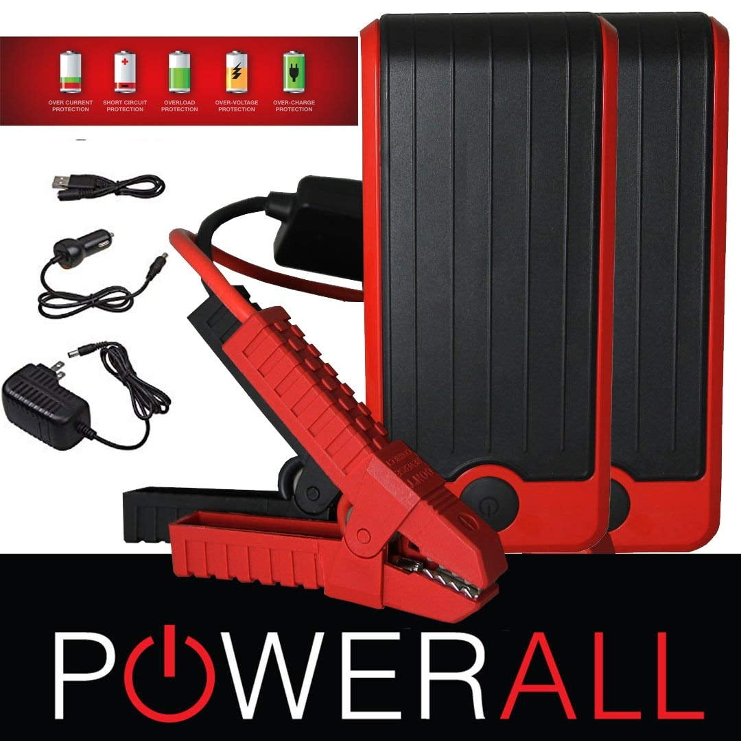 PowerAll 600 Amp 16,000 mAh Portable Jump Starter,Power Bank