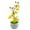 Yellow, variant on ZMKIAG Artificial Flowers in Vase, Realistic Fake Silk Flower with Pot for Home and Office Coffee Table Centerpiece Lifelike Faux Floral Plants Indoor Room Decor