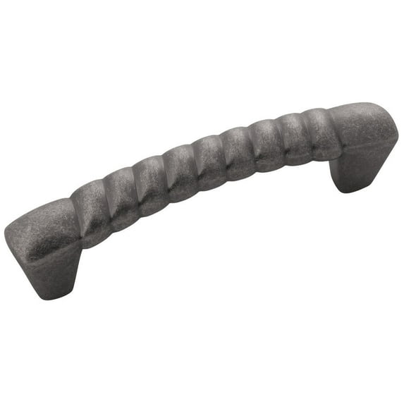 Belwith-Keeler B077054-BNV 3.75 in. Harbor Pull, Black Nickel Vibed