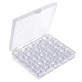 thumbnail image 1 of Sewing Machine Bobbins, 25 Pieces Bobbin Thread Sewing Machine Bobbins with Storage Box, 1 of 5