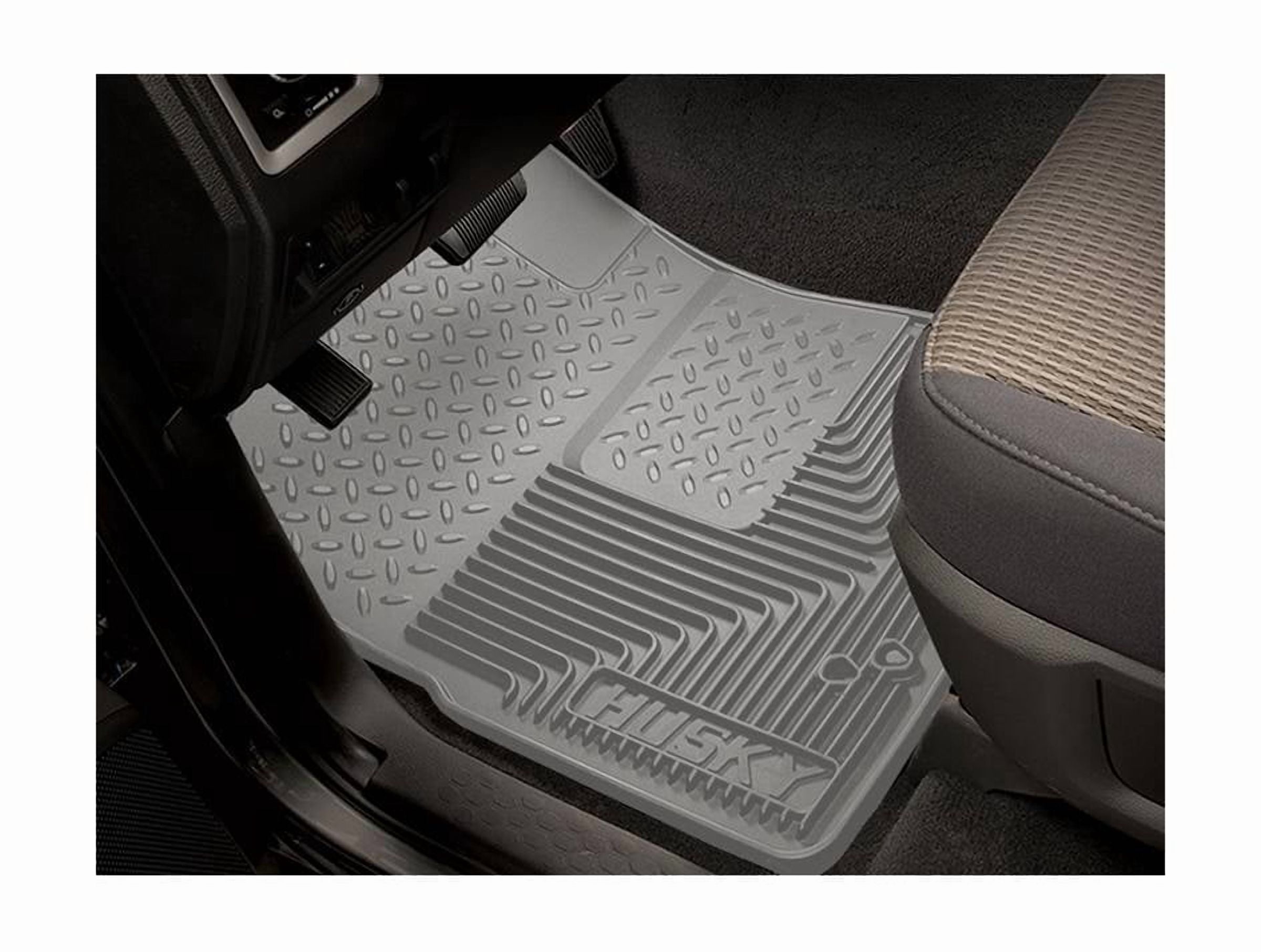 Husky Liners 51051 All-Weather Front Floor Liners 2 Pc Fits Many 1980-2014 Buick, Chevy, Chrysler, Dodge, Ford, Honda Black