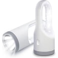 thumbnail image 1 of Linterna recargable en forma de U, linternas LED de mano de 1000 lúmenes, 4 modos, IPX5, reflector ligero impermeable para exteriores para senderismo, camping, caza y emergencias (1 unidad), 1 of 5