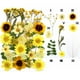 thumbnail image 3 of 30 piezas de flores secas prensadas reales, kit natural a granel de hojas secas para manualidades, Amarillo, 3 of 3