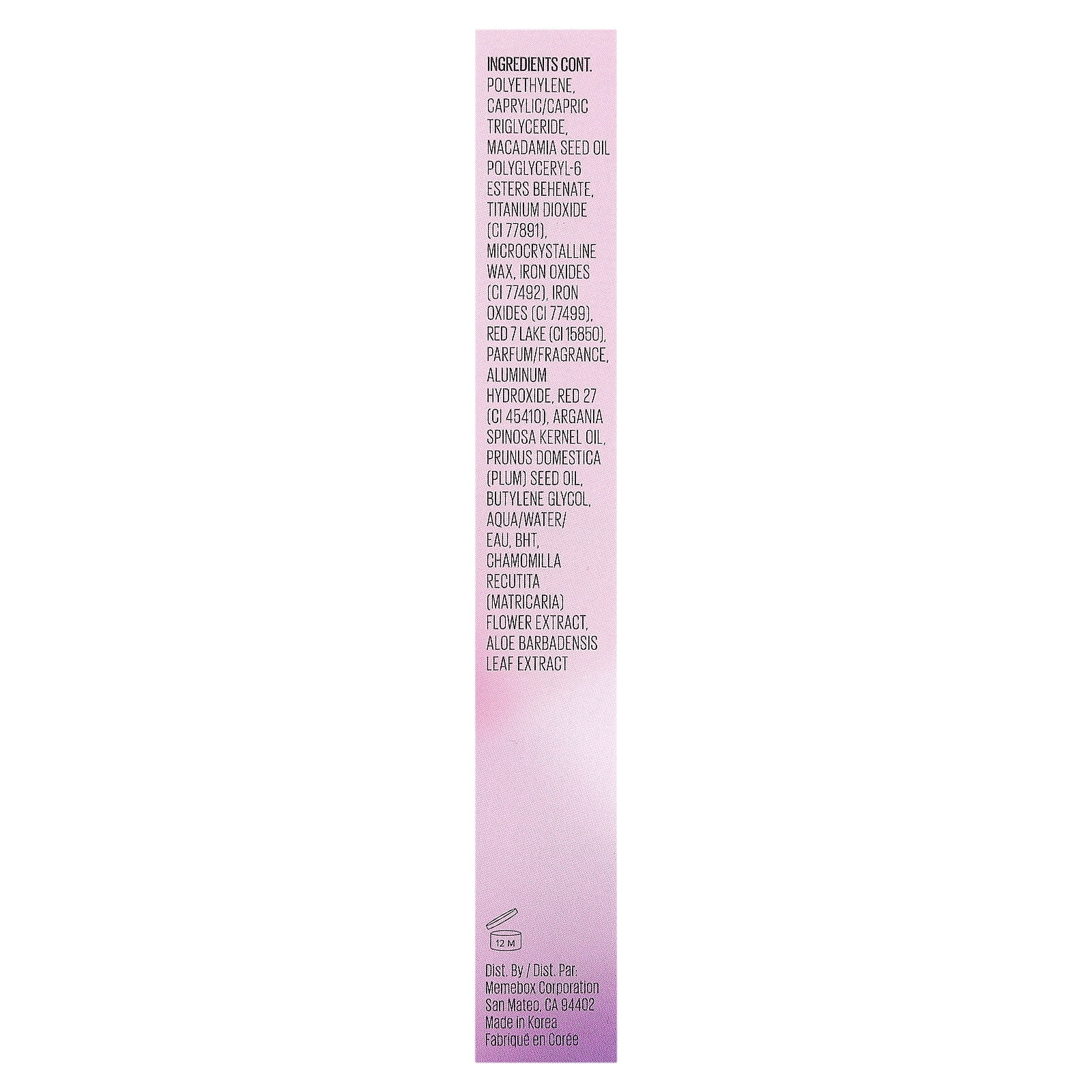 Kaja Heart Melter, Moisture Melt Lip Gloss Stick, 07 Let's Chill, 0.04 oz (1.4 g)