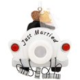thumbnail image 2 of Kurt Adler Just Married Wedding Car Ornament, 2 of 3