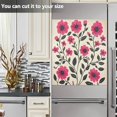 thumbnail image 3 of Yayeee Magnetic Dishwasher Cover for The Front Decoration Home Kitchen Machine Sticker Protector, Pink Flowers, 3 of 6
