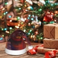 thumbnail image 6 of Lsque Chucky Print Santa Hat Christmas Hat Funny Christmas Hat Christmas Knitted Beanie Hat For Men Women Adult, 6 of 7