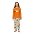 thumbnail image 4 of Family Matching Halloween Dog Themed Pajama Set, Festive Pumpkin and Puppy Pattern with Pet Outfit, 4 of 7