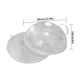 thumbnail image 4 of Plato Tapa de plato Tapa antisalpicaduras para alimentos Horno de microondas Plato PP Tapa transparente Protector contra salpicaduras kenally HA004136-00B, 4 of 7