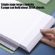 thumbnail image 5 of Carpeta expandible A4 para documentos con cierre a presión | Organizador de sobres de plástico para guardar papeles | Portadocumentos transparente para la escuela, la oficina o el hogar., 5 of 6
