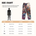 thumbnail image 3 of Fuzoiu Fantasy Colorful Beast Print Women's Pajama Pants,Lounge Pants with Drawstring and Pockets, Casual Pjs Sleep Bottoms, Women's Sleep Pants-Large, 3 of 6