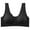 Black, variant on Women Sexy Front Button Underwire Bra Shaping Cup Support Comfort Shoulder Strap Plus Size Lingerie T-Shirt Bra Everyday Wear