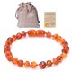 thumbnail image 5 of Pulsera de ámbar natural para bebés y niños pequeños, pulsera de ámbar irregular, joyería, 5 of 5