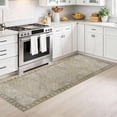 thumbnail image 3 of Washable Runner Rug 2x6 ft Non Slip Backing Farmhouse Vintage Soft Kitchen Rug Low Profile Floor Carpet for Kitchen Hallway Laundry Room Bedroom, 3 of 6