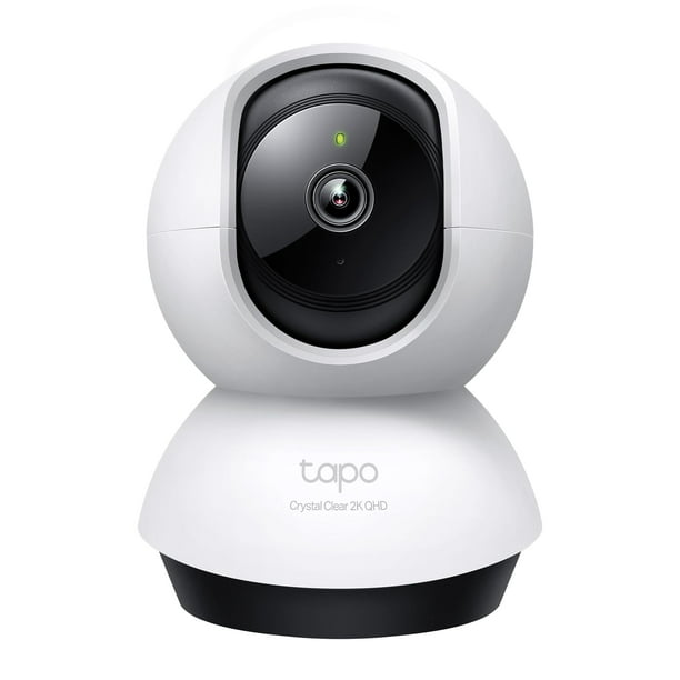 Tapo TP-Link 2K QHD Cámara de Seguridad panorámica/inclinable para cámara de Mascotas, Monitor de bebé, detección de Movimiento, Seguimiento de Movimiento, Audio de 2 vías, visión Nocturna,