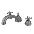 thumbnail image 1 of 8 Inch -18 Inch Widespread Roman Tub Filler - Satin Nickel, 1 of 1