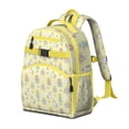 thumbnail image 2 of Yellow Princess Unicorn Pattern Backpack for School,Cute School Bag,Schoolbag with Adjustable Shoulder Straps & Padded Back,15.25"x11.5"x5.25", 2 of 5