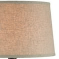 thumbnail image 3 of Livi 30 Inch Hydrocal Table Lamp Geometric Urn Base Dark Earthen Brown, 3 of 5