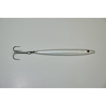 Point Wilson Dart Jigs Candlefish Freshwater Dart Fishing Jig, Nickel, 2 1/4 Ounces