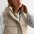 thumbnail image 5 of Women's Autumn And Winter Long Down Vest Vest Jacket plus Size Winter Coats for Women 3x Light down Coats for Women plus Size down Coats for Women Women Winter Coats Womens Outerwear Jackets & Coats, 5 of 5