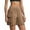 Khaki, variant on jiaxiM Womens Running Shorts Summer Cargo Wide Leg Sweat Shorts Lounge Athletic Drawstring Short with Pockets