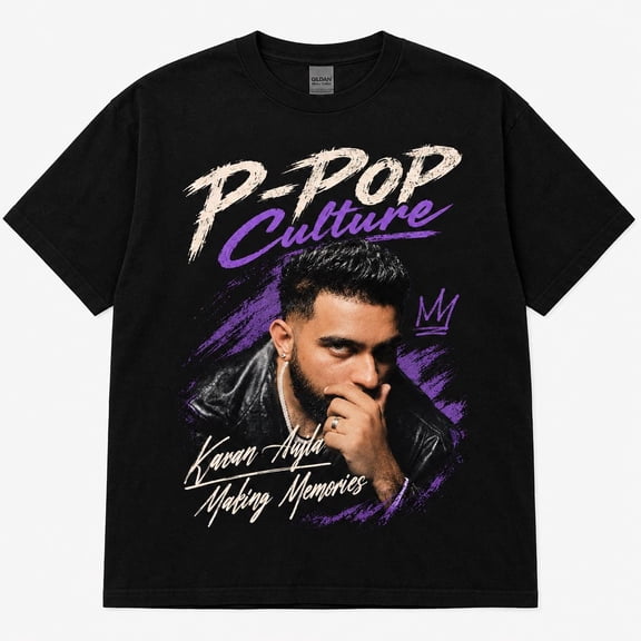 K@r@n @ujla P-Pop Culture T-Shirt, Vintage Hip Hop Concert Tee