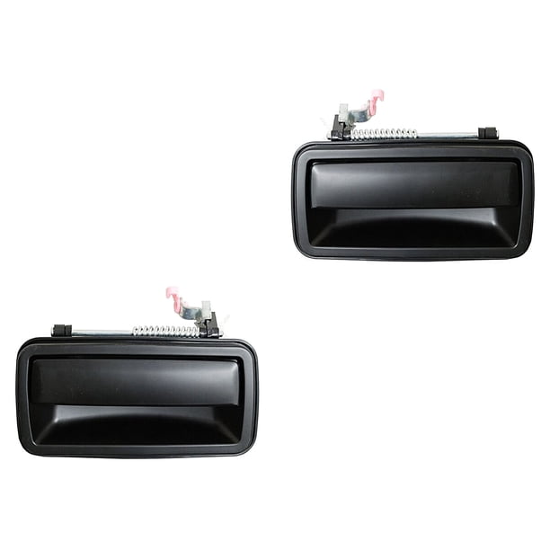 Par de Manijas de Puerta Exterior Generica S10 1995 A 1997 Chevrolet Plástico Liso