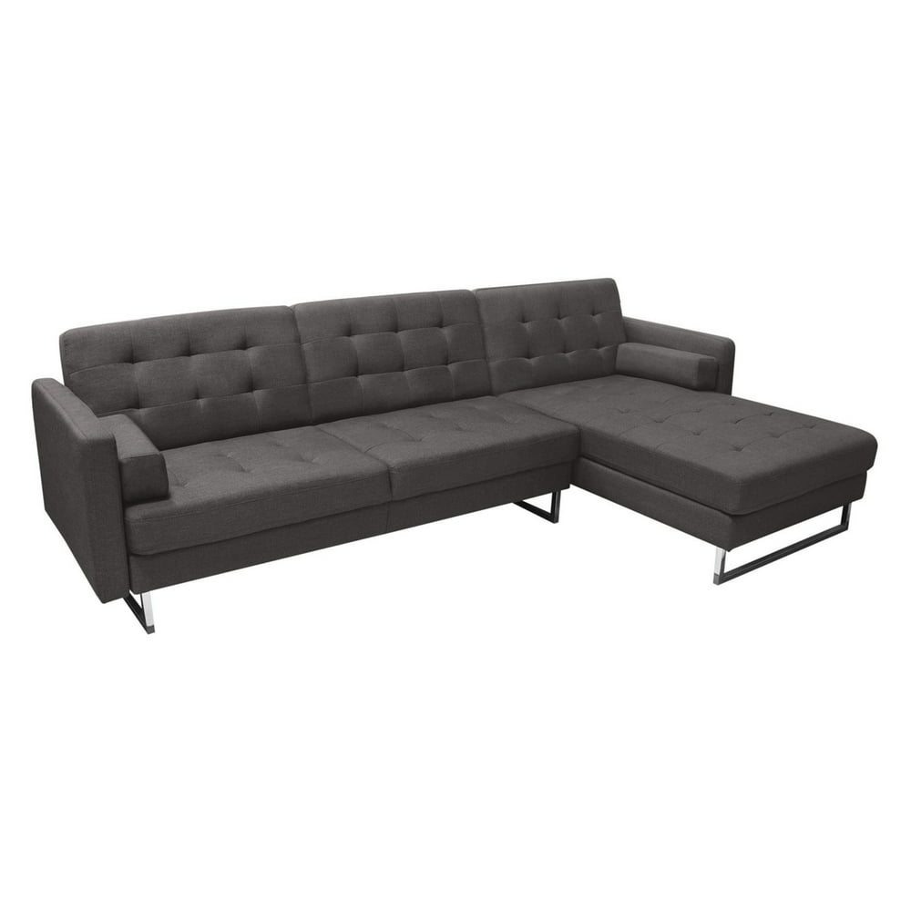 Diamond Sofa Opus Convertible Tufted Chaise Sectional (RF) Walmart