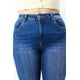 thumbnail image 3 of Jeans acampanado Tallas Extras, 1639 (Azul Medio) azul 38, 3 of 4
