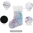 thumbnail image 3 of Coolnut Marble Christmas Stocking Personalized Large Candy Stocking, Xmas Stockings Decoration Hanging Gift for Family Holiday Party Ornaments Decor Fireplace, 3 of 7
