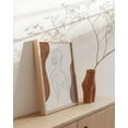 thumbnail image 5 of HAUS AND HUES Line Drawing Wall Art Woman Drawing Minimalist Art Print Silhouette Drawings Abstract Wall Art Sexy Wall Art Neutral Wall Art Nude Art Woman UNFRAMED 12” x 16” (Colored Woman), 5 of 6