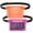 Pink & Orange, variant on HEETA Waterproof Fanny Pack, Waterproof Dry Bag 2Pack for Phone Passport, Adjustable Waist Strap for Swimming Kayaking Boating Paddle Board Accessories Cruise Beach Camping Essentials,Black & Orange