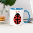 thumbnail image 3 of CafePress - Lady Bug - 11 oz Ceramic Mug - Novelty Coffee Tea Cup, 3 of 4