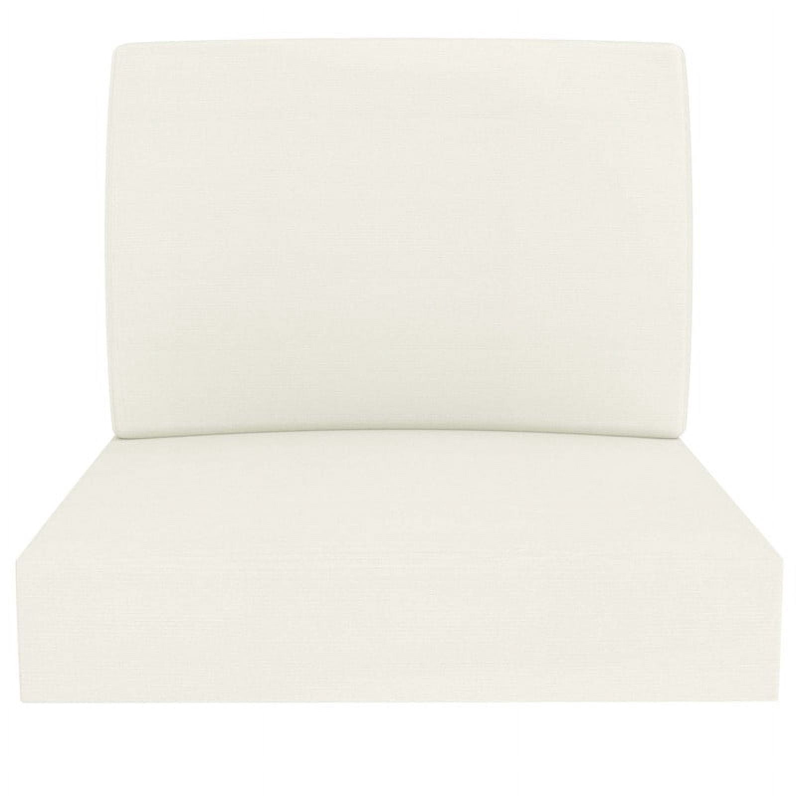 Covers&All Outdoor Sunbrella Deep Seat Cushion Set, Water, UV & Fade Resistant Patio Chair Cushions, High-Density 5" Thick Seat & Back Cushions for Outdoor Furniture